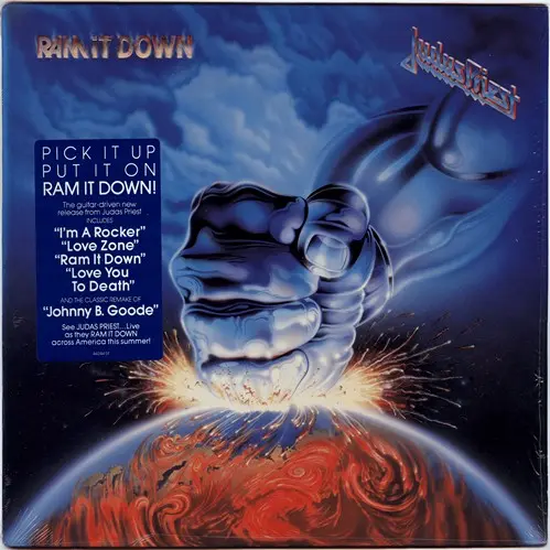 Judas Priest - Ram It Down (1988, LP) FLAC скачать торрент