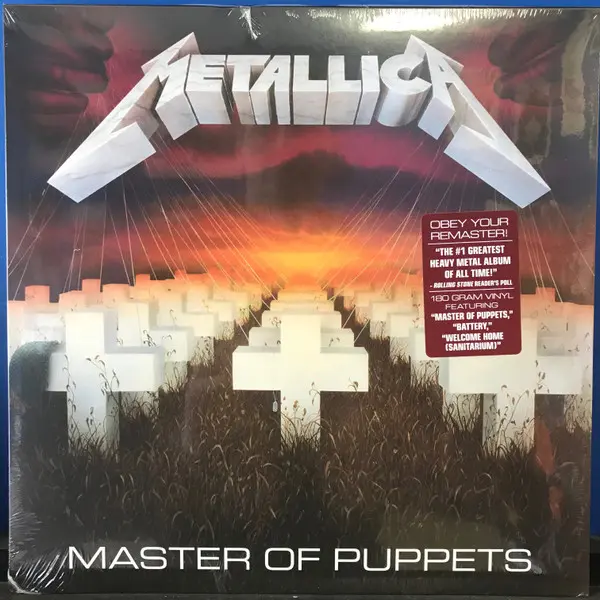 Metallica - Master Of Puppets (2017, LP) FLAC скачать торрент