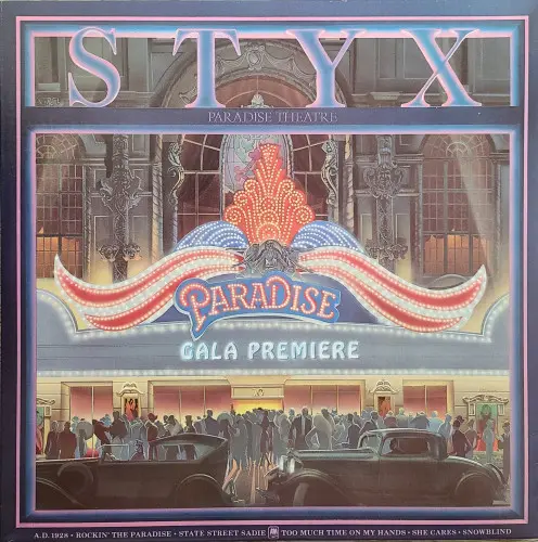 Styx - Paradise Theatre (1981, LP) WavPack скачать торрент