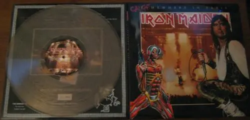 Iron Maiden - Caught Somewhere In Paris (1986/2009, LP) FLAC скачать торрент