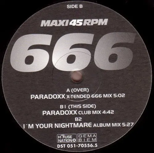 666 ‎– Paradoxx 1998