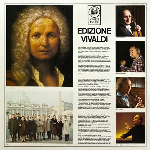 Antonio Vivaldi - Edizione Vivaldi Антонио Вивальди - Издание Вивальди 10 Box Set - 49 LP's 1978