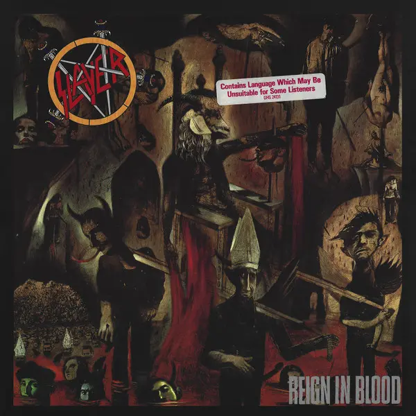 Slayer - Reign In Blood (1986, LP) FLAC скачать торрент