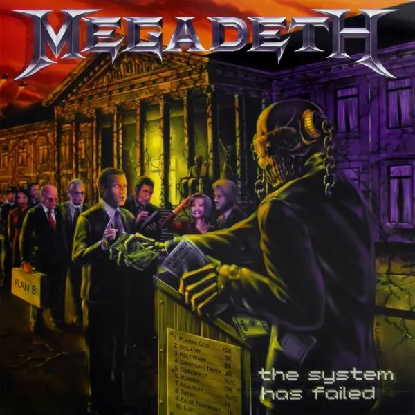 Megadeth - The System Has Failed (Limited edition, Reissue) (2004/2013, LP) FLAC скачать торрент