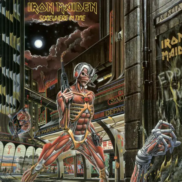 Iron Maiden - Somewhere In Time (1986, LP) FLAC скачать торрент