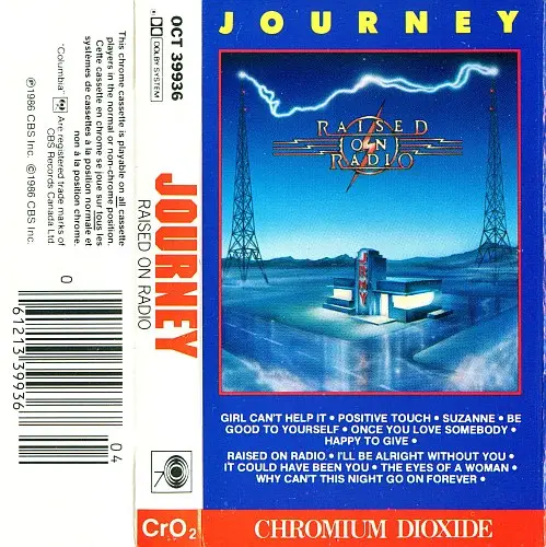 Journey - Raised on Radio 1986