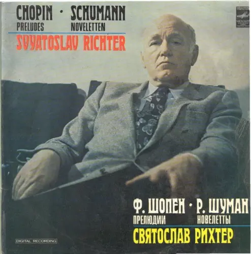 Sviatoslav Richter - Piano:R.Shumann - Novelettes,Op. 21--48; F.Chopin - Preludes, Op.28--20.20 1981