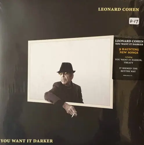 Leonard Cohen - You Want It Darker LP US edition 2016