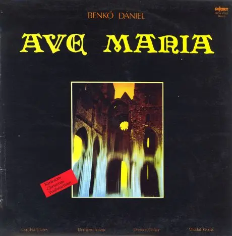 Various Composers - Ave Maria (Arr. Benkő Dániel) (1985, LP) FLAC скачать торрент