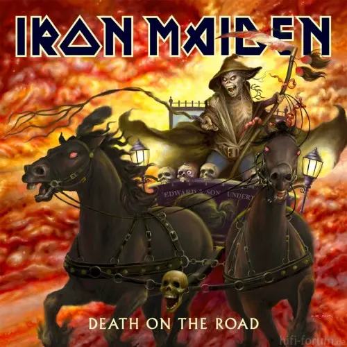 Iron Maiden - Death On The Road (2005, LP) FLAC скачать торрент