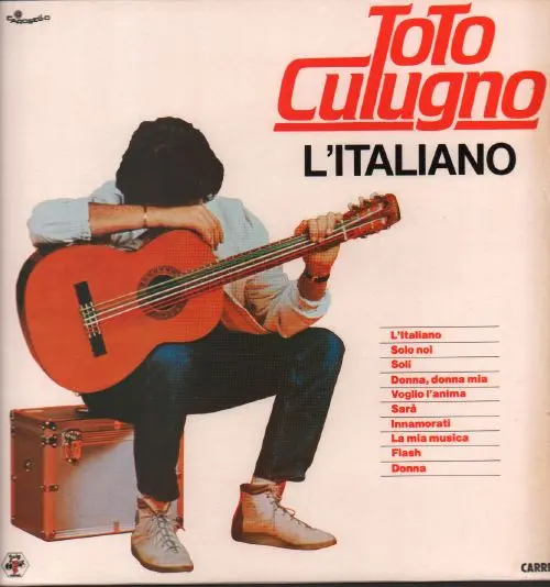 Toto Cutugno - L'Italiano [1st Press Germany] 1983