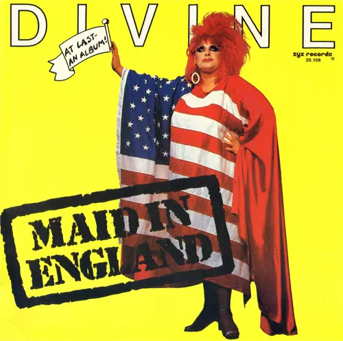 Divine - Maid In England (1988, LP) FLAC скачать торрент