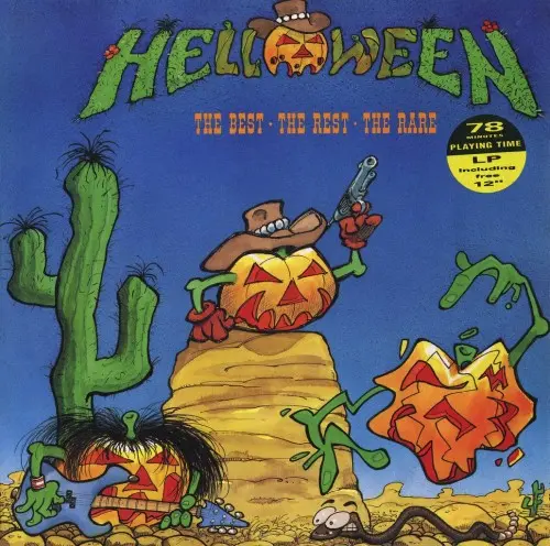 Helloween ‎ - The Best - The Rest - The Rare (1991, LP) FLAC скачать торрент