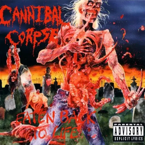 Cannibal Corpse - Eaten Back To Life (1990, LP) FLAC скачать торрент