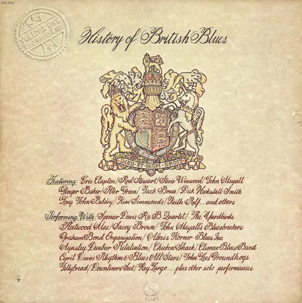 V/A - History Of British Blues (Volume One) (1973, LP) FLAC скачать торрент