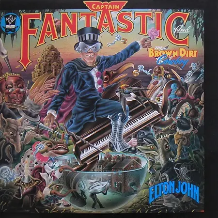 Elton John - Captain Fantastic And The Brown Dirt Cowboy (Original UK Pressing) 1975