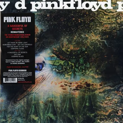 Pink Floyd - Saucerful Of Secrets (Reissue, Remastered) (1968/2016, LP) FLAC скачать торрент