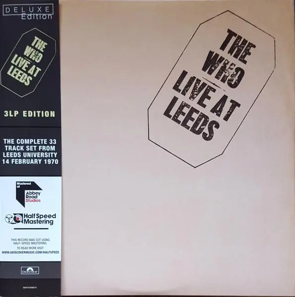 The Who - Live at Leeds (3 LP, deluxe edition) - 1970/2016