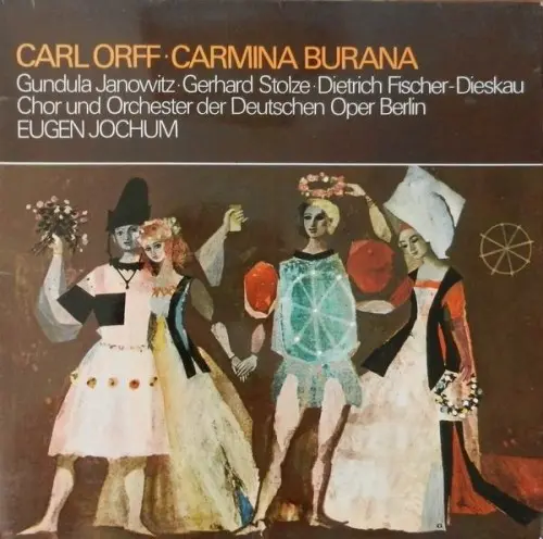 Carl Orff - Carmina Burana (Jochum, Deutschen Opera, Berlin) (1968, LP) FLAC скачать торрент