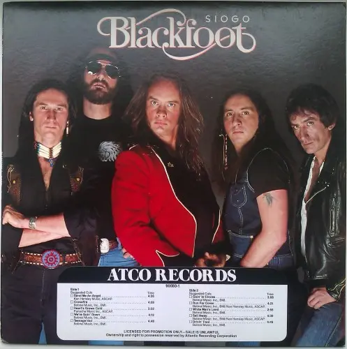 Blackfoot - Siogo (1983, LP) FLAC скачать торрент