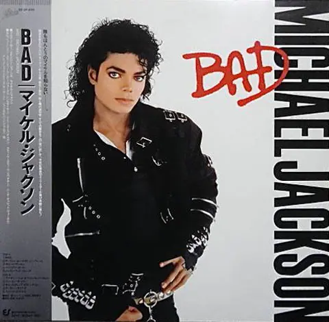 Michael Jackson ‎– Bad (1st Japan press) 1987