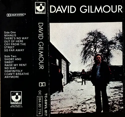 David Gilmour - David Gilmour (1978, MC) FLAC скачать торрент