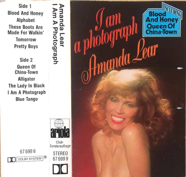 Amanda Lear - I Am a Photograph 1977