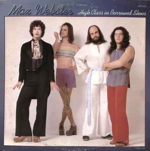 Max Webster - High Class In Borrowed Shoes (1975, LP) FLAC скачать торрент