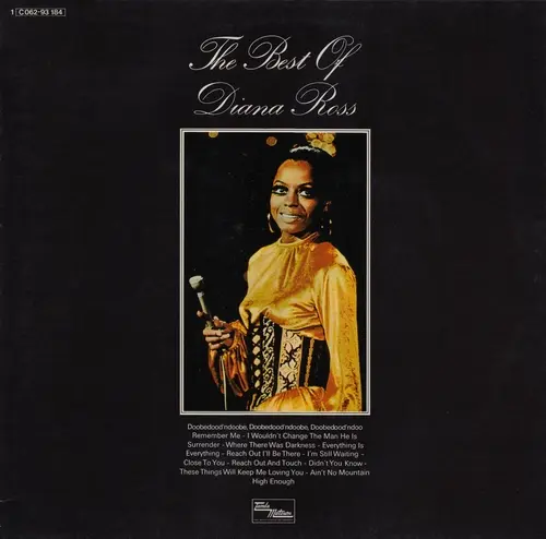 Diana Ross - The Best Of (1972, LP) FLAC скачать торрент