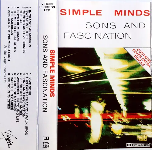 Simple Minds - Sons And Fascination 1981