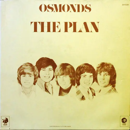 The Osmonds - The Plan (1973, LP) FLAC скачать торрент