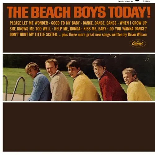 The Beach Boys - The Beach Boys Today! (1965, LP) FLAC скачать торрент