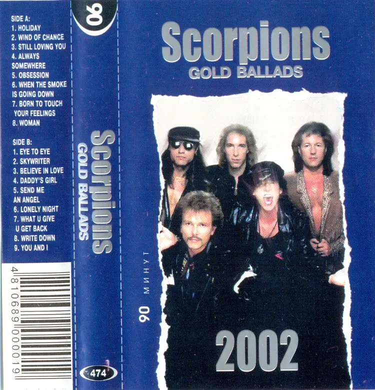 Scorpions - Gold Ballads (2002, MC) FLAC скачать торрент