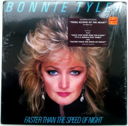 Bonnie Tyler - Faster Than The Speed Of Night (1983, LP) FLAC скачать торрент