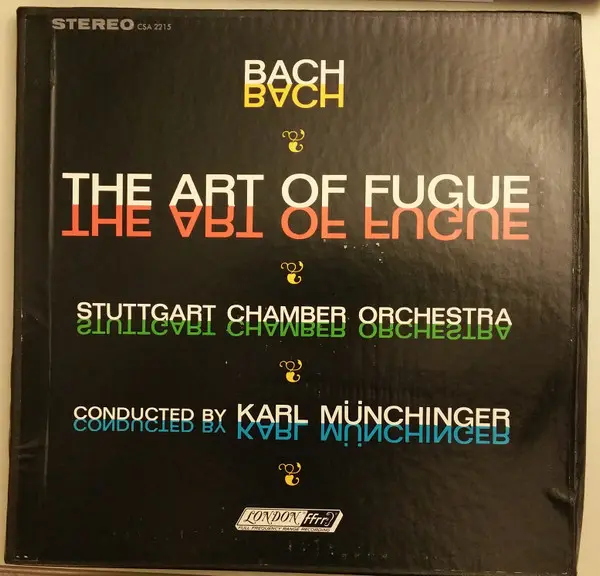 J.S.Bach - The Art Of Fugue, Stuttgart Chamber Orchestra, Karl Münchinger (1966, MB) DSD 128 скачать торрент