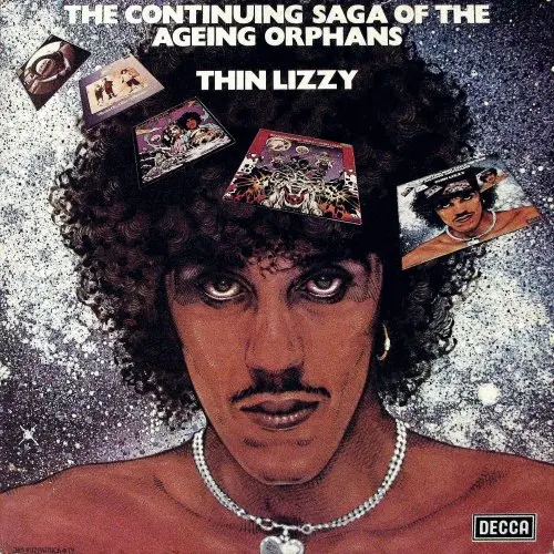 Thin Lizzy - The Continuing Saga Of The Ageing Orphans (1979, LP) FLAC скачать торрент