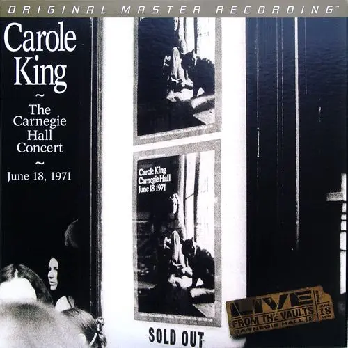 Carole King - The Carnegie Hall Concert June 18, 1971 (2011, LP) FLAC скачать торрент