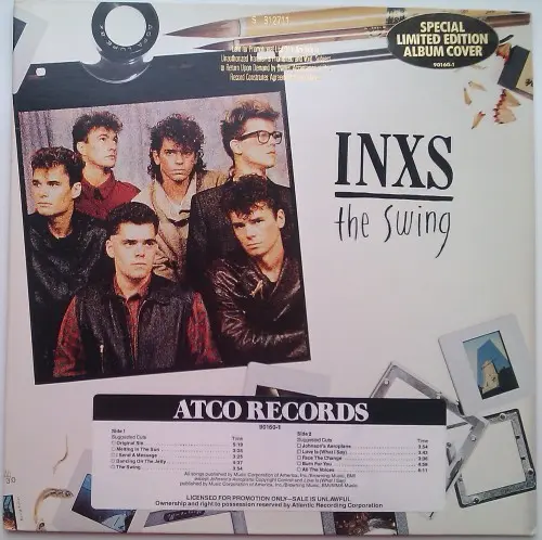 INXS - The Swing (1984, LP) FLAC скачать торрент