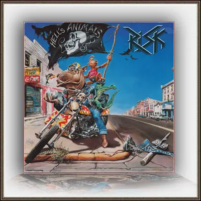 Risk - Hell's Animals (1989, LP) FLAC скачать торрент