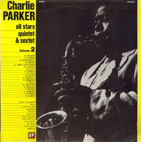 Charlie Parker - Charlie Parker all stars, quintet & sextet. Vol. 2. 1978