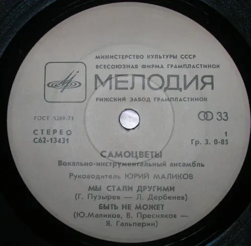 Самоцветы ‎– Мы стали другими 1980