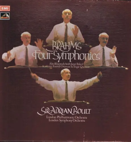 Brahms - The Four Symphonies (LPO, LSO, Boult) - 1973