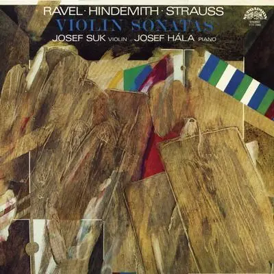 Ravel/Hindemith/Strauss - Violin sonatas (1982, LP) FLAC скачать торрент