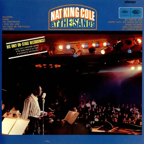 Nat King Cole - At The Sands (1966, LP) FLAC скачать торрент