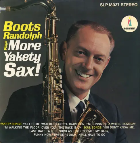 Boots Randolph ‎– Boots Randolph Plays More Yakety Sax 1965