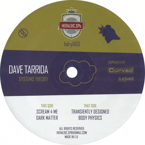 Dave Tarrida - Systems Theory (2012, LP) FLAC скачать торрент