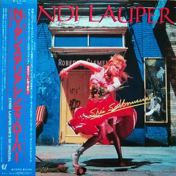 Cyndi Lauper - She's So Unusual (Japanese edition) (1983, LP) FLAC скачать торрент