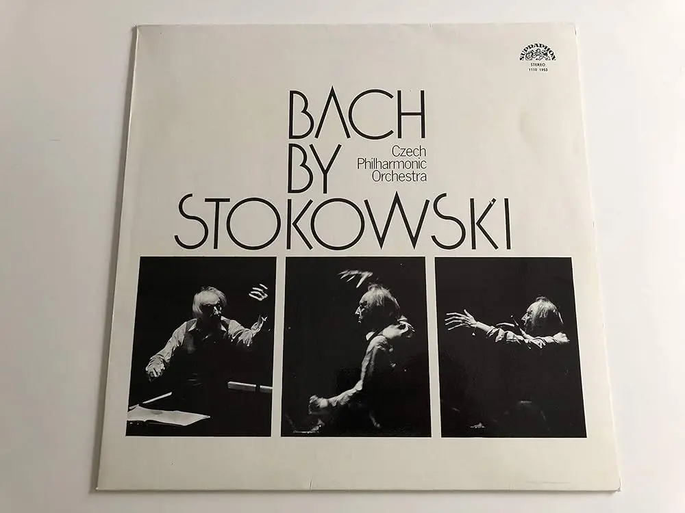 Bach by Stokowski - Czech Philharmonic Orchestra (1972, LP) FLAC скачать торрент