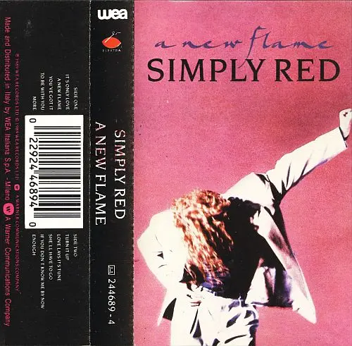 Simply Red - A New Flame (1989, MC) WavPack скачать торрент