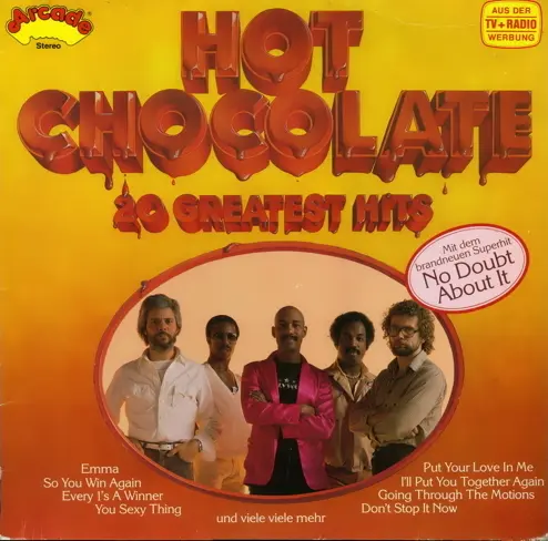 Hot Chocolate - 20 Greatest Hits (1979, LP) FLAC скачать торрент